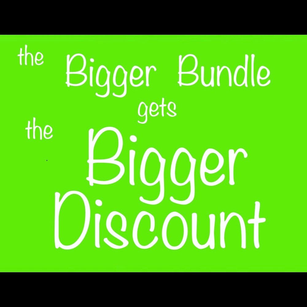 Big Discounts for Big Bundles!!!